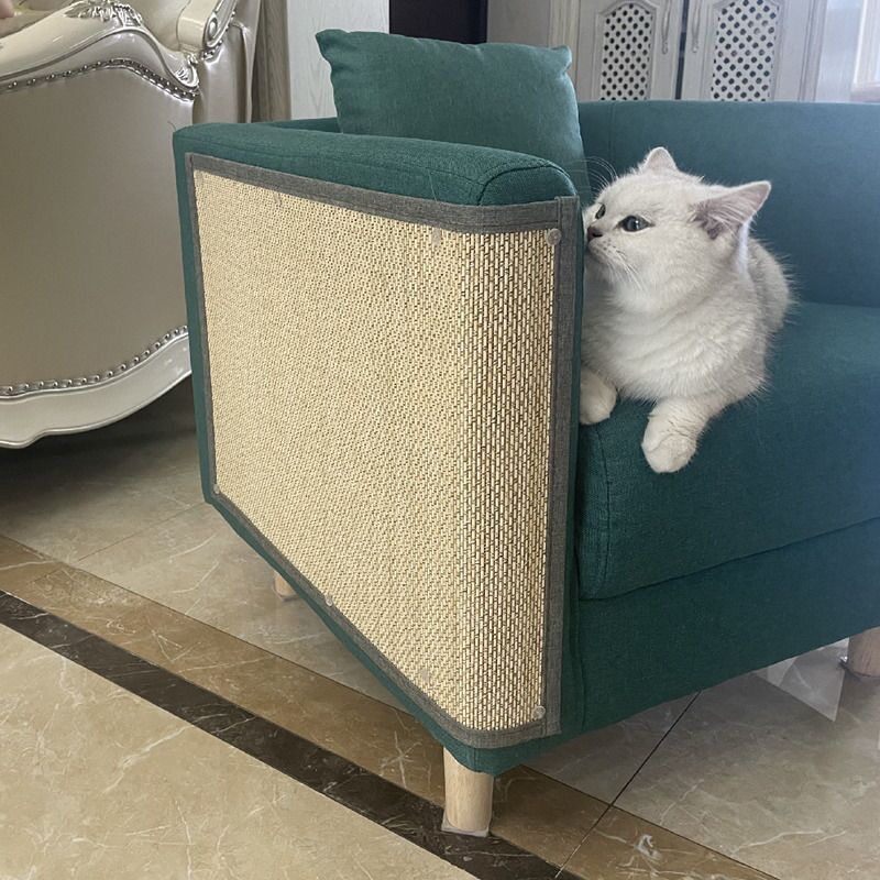 Natural Bamboo Cat Scratcher Sofa Mat