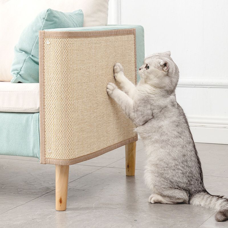 Natural Bamboo Cat Scratcher Sofa Mat