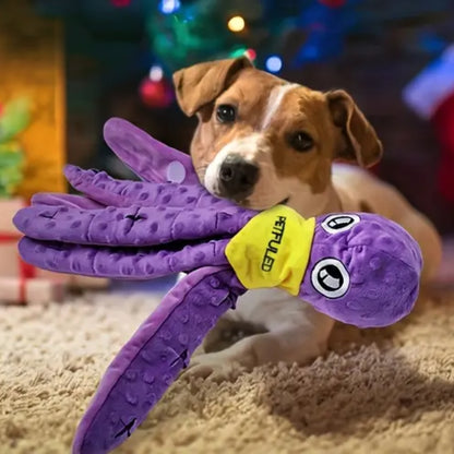 Dog Snuffle Toy Octopus Puzzle Game for Slow Feeding and Enrichment