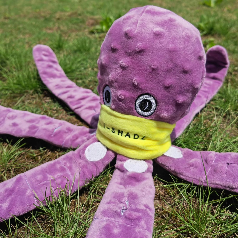 Dog Snuffle Toy Octopus Puzzle Game for Slow Feeding and Enrichment