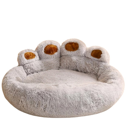 Fluffy Plush Dog Bed Large Small Pet Bed Sofa for Cats Puppy