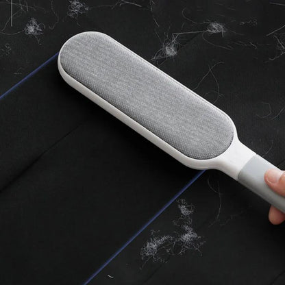Double-Sided Pet Hair Remover Manual Electrostatic Sticky Lint Brush